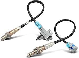 A-Premium O2 Oxygen Sensor Compatible with Chevrolet Impala 2005, Monte Carlo 2005, Venture 2005 & Buick Century 2005 & Oldsmobile Intrigue 2000-2002 & Pontiac Aztek, 2-PC Set