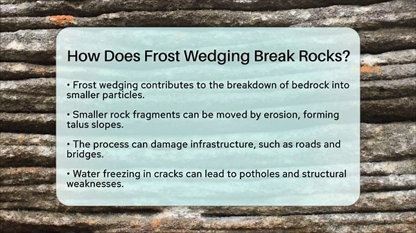 How Does Frost Wedging Break Rocks? - Earth Science Answers