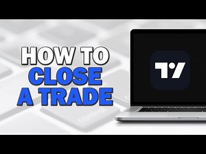 How To Close A Trade On Tradingview (Quick Tutorial)