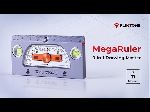 FLINTONE MegaRuler: Feel Every Millimeter, Master Every Degree – This Tool Changed Everything