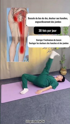 Un exercice pour soulager la sciatique et se sentir plus léger chaque jour.