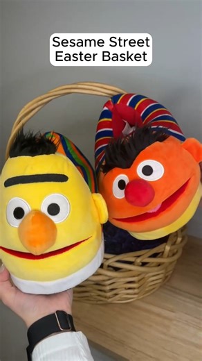 Our Sesame Street Easter basket is filled with whimsy and wonder, just like the street where everyone's a friend! #sesamestreet #easterbasket #easterbasketideas #sesamestreeteaster | Fun.com