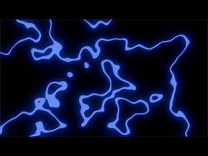 Infinite Glowy Blue and Black Abstract Loop Background Visuals | 2 Hours 4K 60fps