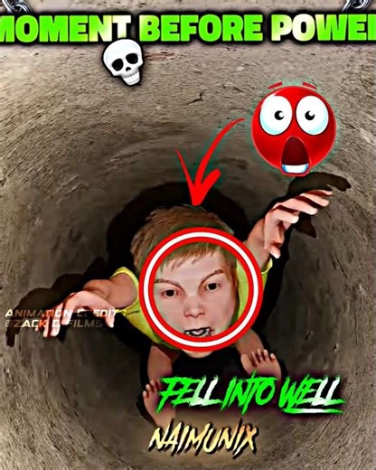 kid fell in well 😱