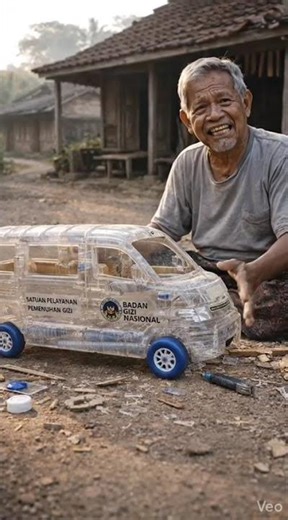 miniatur mobil mbg dari botol #ia #miniature #miniaturmobil #viral