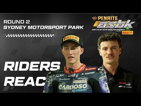 Riders React to ASBK Round 2 - Sydney Motorsport Park
