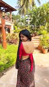 9K views · 302 reactions | Valentine's Day Series! #Saree #Blouse #Backless #BacklessBlouse #Trendy #Sexy #SareeStyle #SareeFashion #BacklessSareeBlouse #ValentinesDay #RedHot #Romantic #Romance #Love #SareeLove | Saree with Gorgeous Backless Blouse | Facebook
