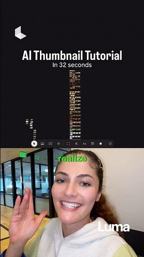 Tutorial: Create 500 thumbnails with ‪@lumalabsai‬