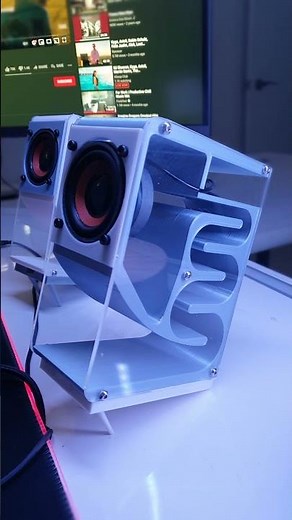 3D printed back Horn speakers