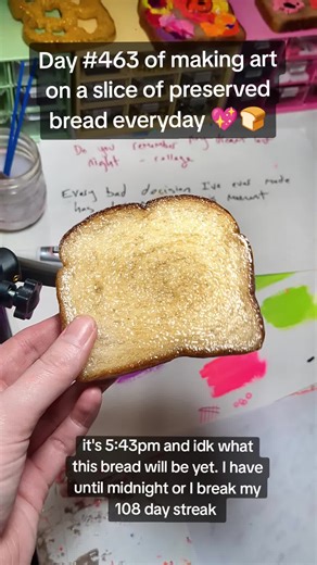 My longest streak was 237 days and then I got so discouraged I didn't make another bread for almost a year #dailybread #bread #breadart
