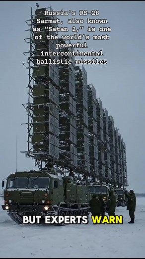 26K views · 624 reactions | Russia’s RS-28 Sarmat, also known as “Satan 2,” is one of the world’s most powerful intercontinental ballistic missiles. Designed for long-range precision and advanced defense evasion, it represents a major development in global strategic capabilities. #RS28Sarmat #Satan2 #GlobalSecurity #WorldNews #DefenseTechnology #ICBM #MilitaryUpdate #InternationalNews #Geopolitics #BreakingNews | Buhay Estudyente | Facebook