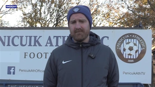 🗣️ Ryan Harding after our win against Haddington | Penicuik Athletic