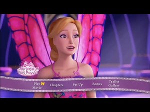 Barbie Mariposa & the Fairy Princess (2013) - Dvd Menu Walkthrough