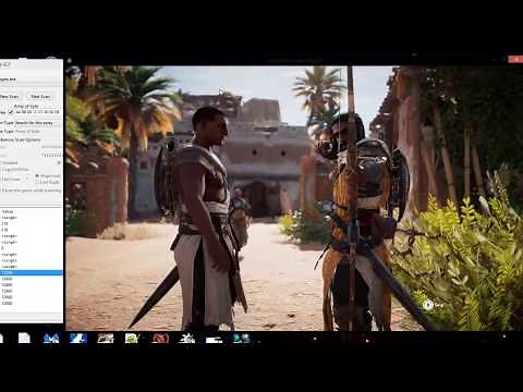 Preview of Next tut: AC Origins Instant Level Up Script In Action