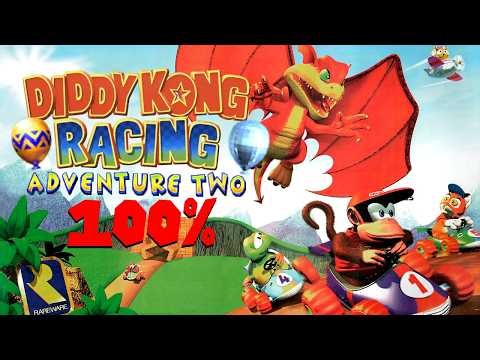 Diddy Kong Racing Nintendo 64 100% Playthrough Adventure Two Final Part