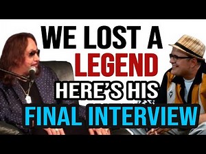 WE LOST a TRUE ROCK LEGEND Here's is his FINAL INTERVIEW | Professor of Rock