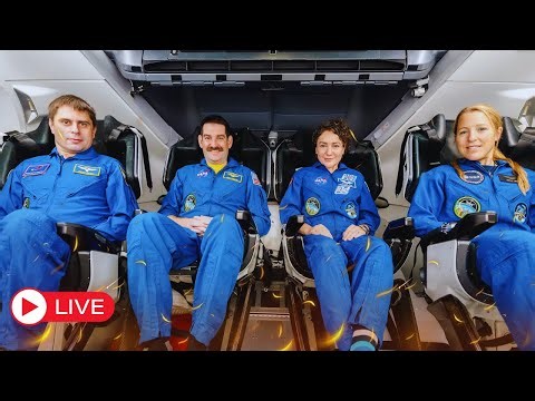 SpaceX LIVE: SpaceX Crew Dragon Arrives at International Space Station With Four-Member Crew