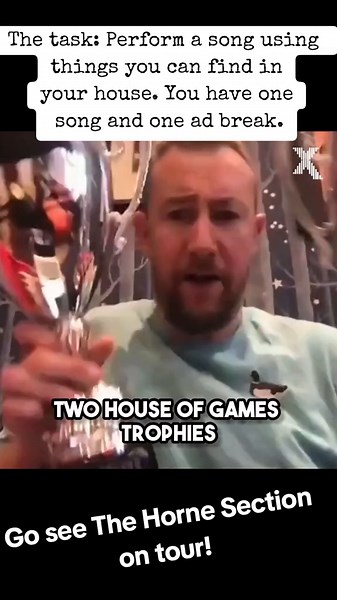 As per tradition, whenever Alex Horne is on Ed Gamble and Matthew Crosby's radio show, he is set a task. The Horne Section are on tour right now! #taskmaster #alexhorne #edgamble #matthewcrosby #crunchandcrumble #thehornesection #ukcomedy #comedy