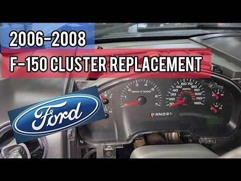 2006-2008 F-150 Instrument Cluster Removal