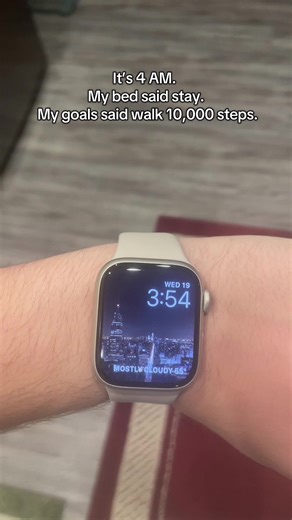 I woke up at 4 AM to walk 10,000 steps again. Not because I’m “motivated” but because I’m in a calorie deficit, I’m losing weight, and I’m done breaking promises to myself. If you keep saying “I’ll start Monday,” this is your sign to get uncomfortable and start today. 10k steps, calorie deficit, discipline over motivation every single time. #weightloss #weightlossjouney #10000steps #motivation #dicipline