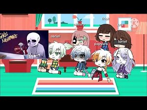 Undertale reacts to sans nightmare