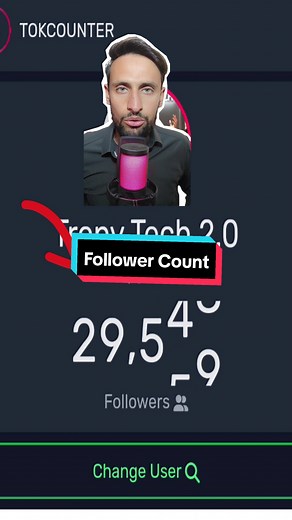 Tiktok Follower Counter Tutorial for Tiktok Pakistan