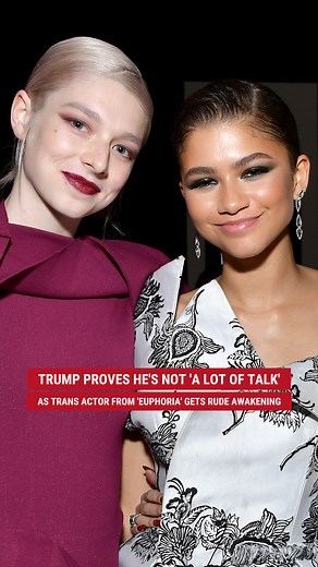 1.9M views · 32K reactions | 'F--- THIS ADMINISTRATION': "Euphoria" transgender actor Hunter Schafer once dismissed the president as all talk — until a new passport, featuring an "M" in the gender slot, made it clear that Donald J. Trump follows through on his promises. | Fox News | Facebook