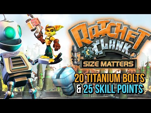 Ratchet & Clank: Size Matters (PS5) - ALL Skill Points & Titanium Bolts Guide