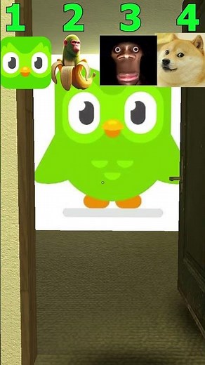 Doulingo Vs Banana monkey Vs Auuuuuuugh Vs Doge Guess Nextbot Gmod