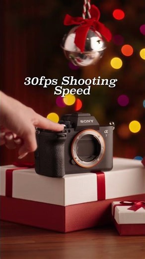 Hear that? It's the sound of the new Alpha 7 V arriving just in time for the holidays.