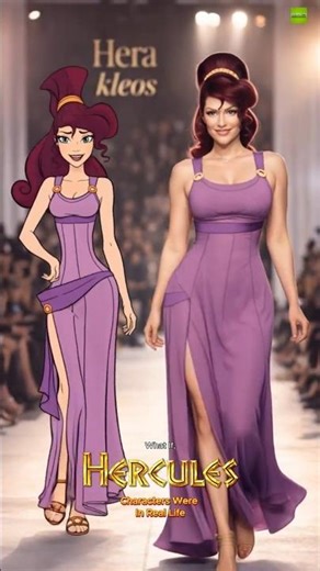 When Hercules Characters Walk the Runway… The Internet LOSES IT 🤯👠 #Hercules #disney