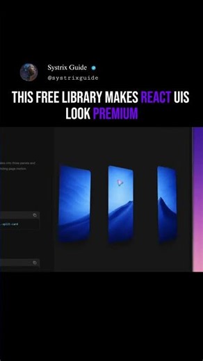This React Tool Makes Your Apps Look Premium 🤯 #techtips