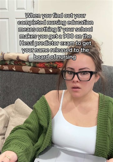 That means I can’t take my NCLEX to get my nursing license. #nurselife #nursingstudents #nursingstudentsoftiktok #nursestiktok #momlife