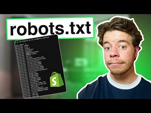 How to update your Robots.txt file in Shopify