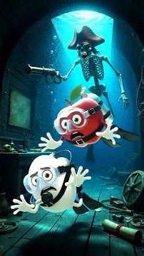 They Stole Blackbeard’s Treasure Map… 😱! | Apple and Egg