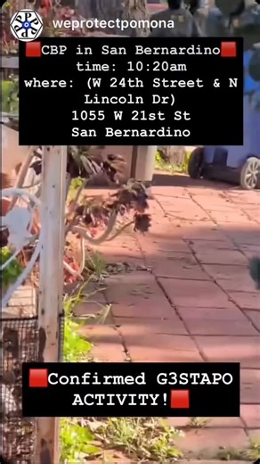 Izzy Ramirez | Border Patrol is in San Bernardino! video from @fontana.decolonized | Instagram