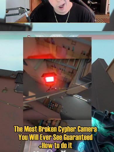 The most broken Cypher Camera I have ever come up with #valorant