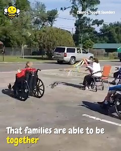 294K views · 6.1K reactions | This nursing home came up with a great idea so that families could visit their relatives! 殺 | Happiest | Facebook