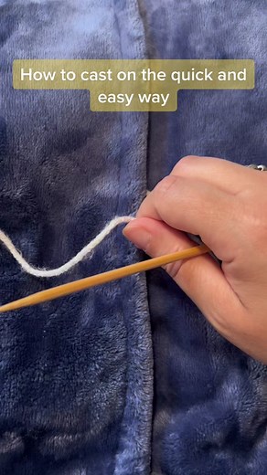 Easy and Quick Way to Cast On Tutorial