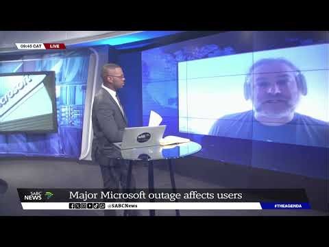 Microsoft's 'Blue Screen of Death' | Global cyber outage affects users: Jan Vermeulen