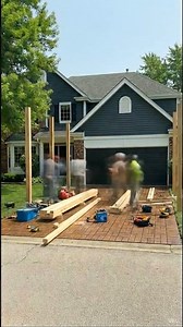 DIY Wooden Carport Transformation | Stunning Front Driveway Makeover