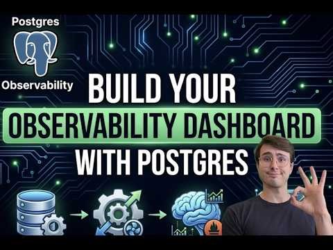 Postgres Observability with Python, Streamlit & Docker (Full Walkthrough)