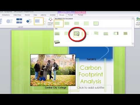 Microsoft PowerPoint: How to Apply a SmartArt Style