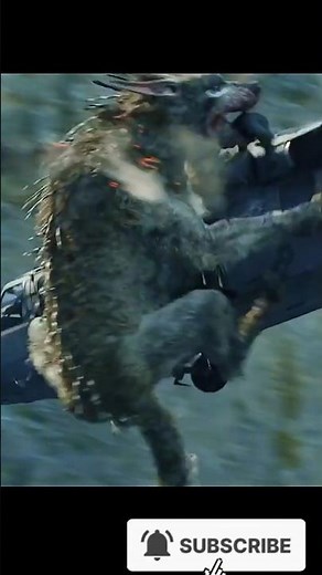 The Wolf that took out an entire squad...and their Helicopter | Rampage (2018) #shorts #monster