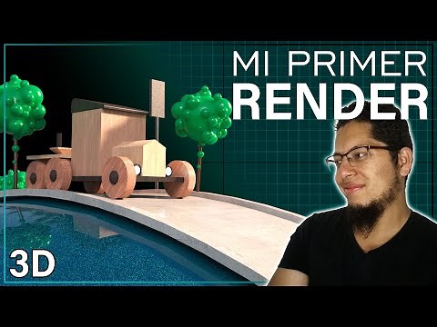 🤓 TUTORIAL básico de 3D MAX 🟢 Mis primeros pasos en el 3D 🧸 ESCENA CARRITO - PARTE 1🤩
