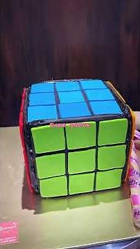 Rubik’s Cube Piñata Cake | Bake Amour