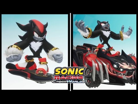 ⚫🔴 SHADOW The Werehog - Sonic Racing: Crossworlds (4K)