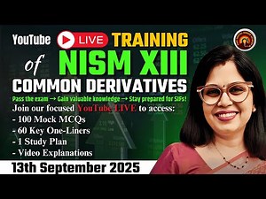 SIF TRAINING AS PER SEBI MANDATE: NISM XIII EXAM OVERVIEW