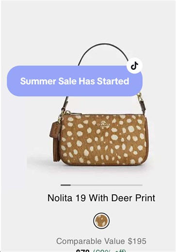 More markdowns! I was hoping the sale was better on the outlet side! #coachupdates #bagtok #coach #coachnews #coachbags