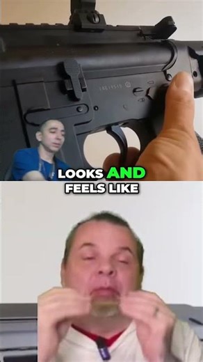 Full Auto BB Gun: Tactical Rifle's INSANE Fire Rate! #shorts